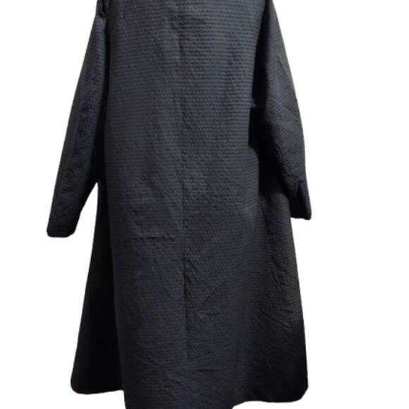 Vintage Cee -Dee Honey Comb Pattern Black Women's Cloak Size 6 ! Read Below ! - Picture 5 of 12